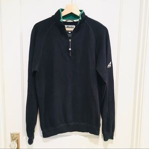 ⭐️ Atlantis Sailing Navy 1/4 Zip Pullover Sweatshirt